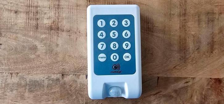 Mobeye i-110 Alarmsysteem - Draadloos, Doe-het-zelf en Verbouw, Alarmsystemen, Gebruikt, Compleet systeem, Beweging, Draadloos