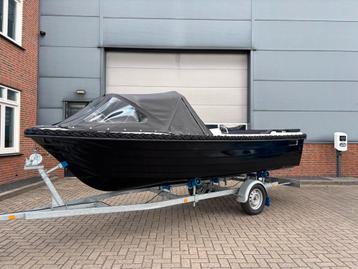 Marfish 535 tender + 10 pk Honda + 750 kg trailer bj 2022 beschikbaar voor biedingen