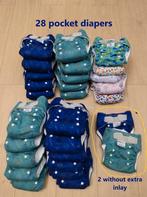 Wasbare luiers Bamboolik 'all in one' met lange inleggers, Ophalen of Verzenden, Gebruikt, Overige typen