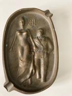Decoratieve asbak van koper (verrassende afbeelding), Antiek en Kunst, Ophalen of Verzenden, Koper