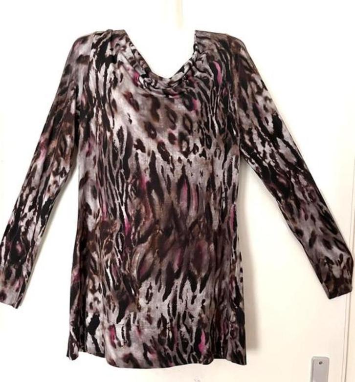 Claudia Sträter top maat 42 [DM], Kleding | Dames, Tops, Zo goed als nieuw, Maat 42/44 (L), Overige kleuren, Lange mouw, Ophalen of Verzenden