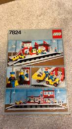 LEGO Treinstation bouwtekening nr. 7824, Ophalen of Verzenden, Gebruikt, Lego