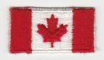 Stoffen embleem / patch vlag Canada, Ophalen of Verzenden, Landmacht, Overige gebieden, Embleem of Badge