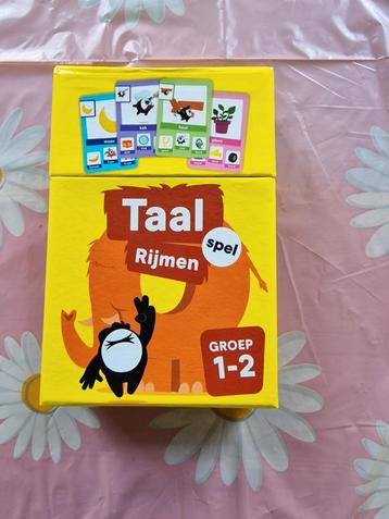 Taal Rijmen Spel - Groep 1-2 beschikbaar voor biedingen