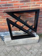 Industriele tafelpoten (nieuw), Huis en Inrichting, Tafels | Eettafels, Ophalen, 50 tot 100 cm, Vijf personen of meer, Metaal