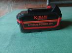 Kibari 20V  accu, Ophalen, Zo goed als nieuw, Oplaadbaar