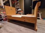 Handgemaakt houten peuterbed, Kinderen en Baby's, Kinderkamer | Bedden, Ophalen, Gebruikt, 70 tot 85 cm, 140 tot 160 cm