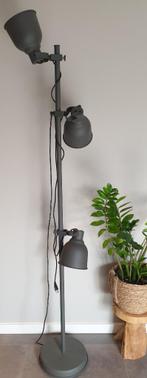 Ikea hektar staande lamp vloerlamp antraciet, Ophalen of Verzenden, Zo goed als nieuw, 150 tot 200 cm