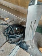Rvs waterornament met pomp, Ophalen, Gebruikt, Vijverpomp