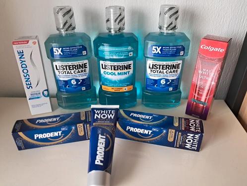 3x Listerine Mondwater & 5x Tandpasta (NIEUW), Sieraden, Tassen en Uiterlijk, Uiterlijk | Mondverzorging, Nieuw, Tandpasta, Ophalen of Verzenden