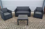 Allibert Tuinset, Ophalen, 4 zitplaatsen, Kunststof, Gebruikt