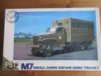M7 Small Arms Repair - GMC Truck (PST 1/72), Hobby en Vrije tijd, Modelbouw | Auto's en Voertuigen, Overige merken, 1:50 of kleiner