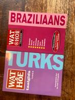 Taalgidsen Braziliaans & Turks + extra, Ophalen of Verzenden, Zo goed als nieuw, Overige uitgevers, Turks