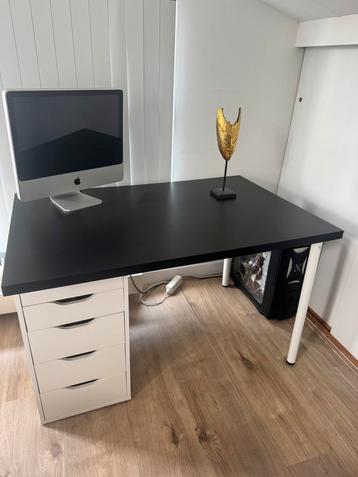 Bureau met lades: Ikea LAGKAPTEN / ALEX beschikbaar voor biedingen