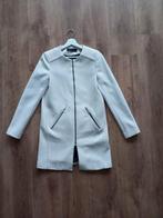 (Creme) witte jas Zara (XS), Ophalen of Verzenden, Zo goed als nieuw, Maat 34 (XS) of kleiner, Wit