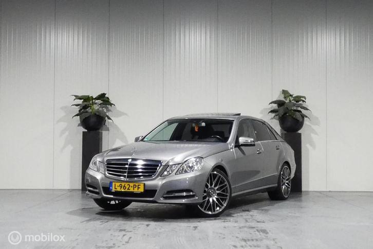 Mercedes E-klasse 500 Avantgarde trekhaak standkachel apk, Auto's, Mercedes-Benz, Bedrijf, Te koop, E-Klasse, ABS, Airbags, Airconditioning