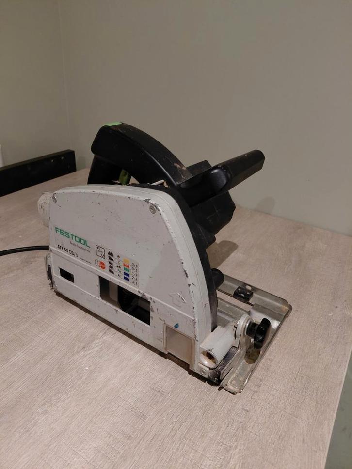 festool ATF 55 EB/1, Doe-het-zelf en Verbouw, Gereedschap | Zaagmachines, Gebruikt, Invalzaag, 1200 watt of meer, 30 tot 70 mm