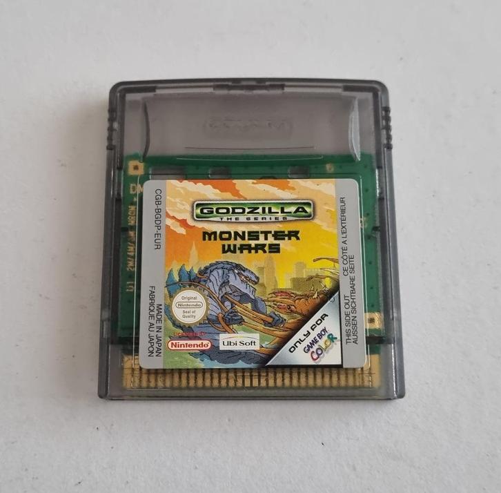 Godzilla The Series Monster Wars Nintendo Gameboy Color Game, Spelcomputers en Games, Games | Nintendo Game Boy, Gebruikt, Avontuur en Actie