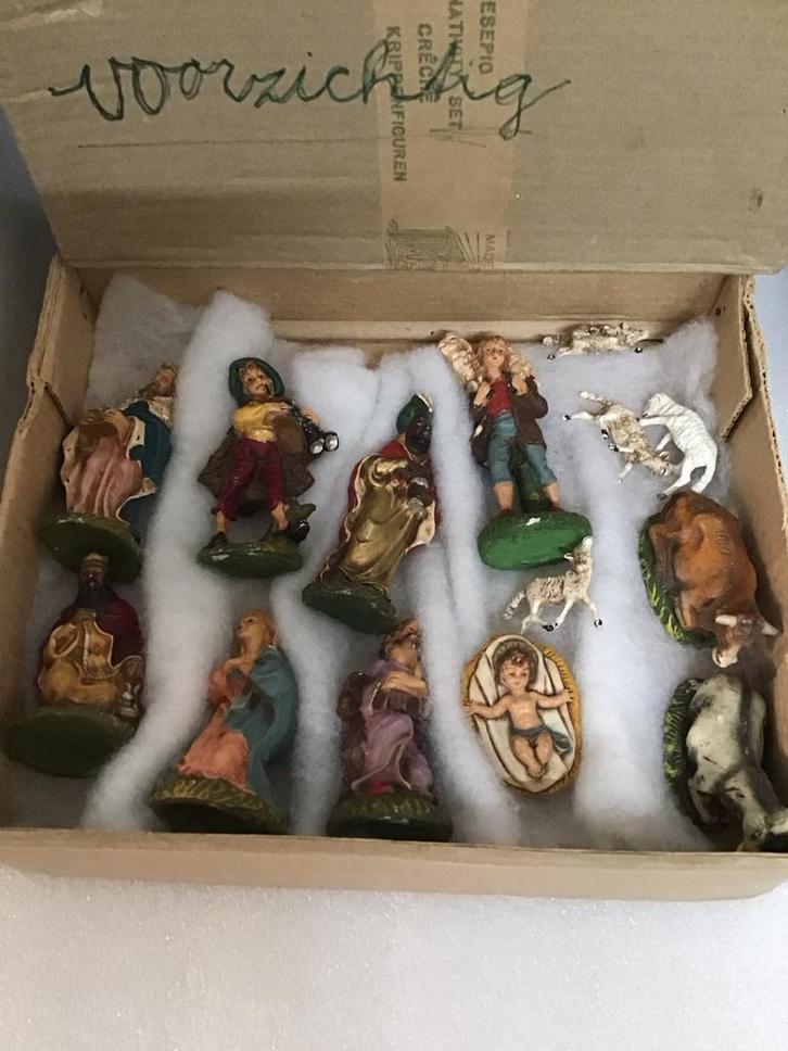 Kerstgroep Made in Italië - Vintage, Diversen, Kerst, Zo goed als nieuw, Ophalen of Verzenden