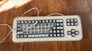 Clevy toetsenbord big keys contrast beschikbaar voor biedingen