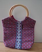 Handtas batik keris bamboe bloemen vintage retro tas, Ophalen of Verzenden, Zo goed als nieuw, Handtas