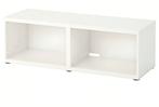 Tv-meubel, BESTÅ, wit, 120x40x38 cm, Ophalen, Zo goed als nieuw, 25 tot 50 cm, Minder dan 100 cm