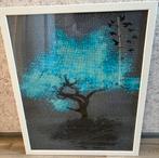 Diamond Painting Boom met Vogels 40/50, Ophalen of Verzenden, Zo goed als nieuw, Schilderij, Minder dan 50 cm