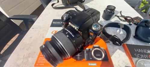 Sony α55 SLT-A55V met GPS digitaal spiegelreflex fototoestel, Audio, Tv en Foto, Fotocamera's Digitaal, Spiegelreflex, Sony, 8 keer of meer