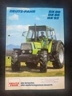 Tractor folder Deutz-Fahr DX 80, DX 86, DX 92, Boeken, Ophalen of Verzenden, Zo goed als nieuw