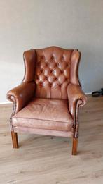 Te koop Eichholtz Clubchair Bradley Fauteuil - Chesterfield, Ophalen, Gebruikt, Chesterfield, 75 tot 100 cm