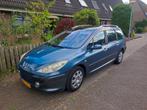 Peugeot 307 sw 1.6 16v, Stof, Zwart, 4 cilinders, 715 kg