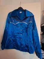 Blauwe carnaval/feestblouse, Maat 38/40 (M), Carnaval, Nieuw, Ophalen of Verzenden