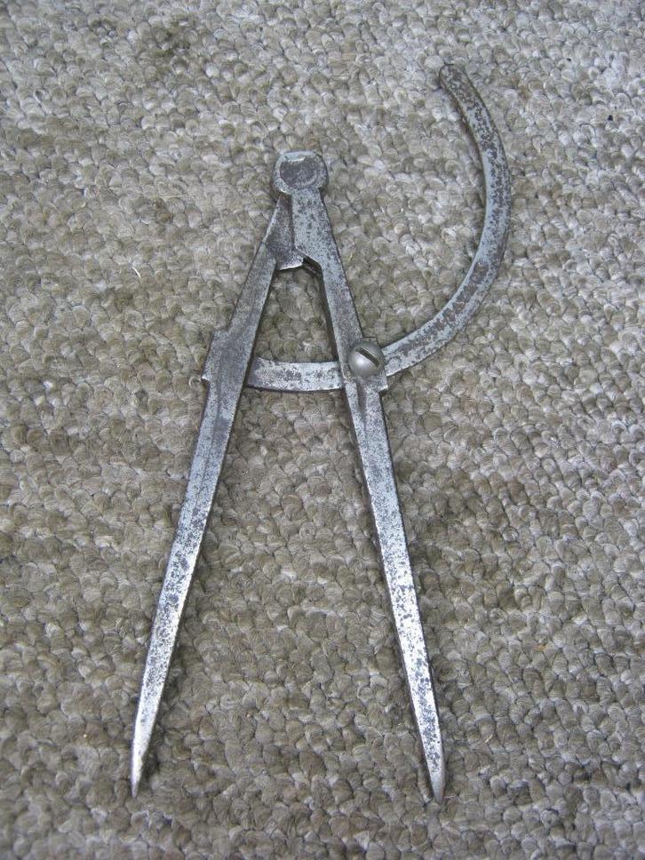 Cirkel Passer. oud type, Antiek en Kunst, Antiek | Gereedschap en Instrumenten, Verzenden