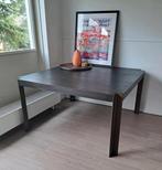 Design vierkante eettafel Henk Vos, Huis en Inrichting, Tafels | Eettafels, Ophalen, Gebruikt, Design, Vierkant