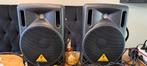 2x Behringer Eurolive B208D 200watt powered speakers, Zo goed als nieuw, Ophalen