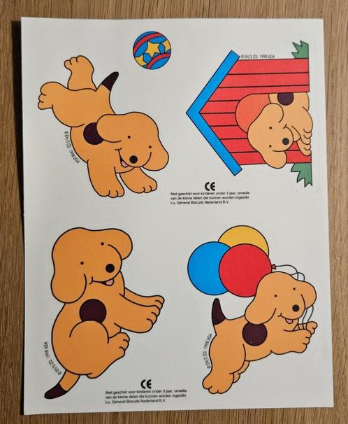 Dribbel raam stickers, 1 vel nieuw, zeer goedkoop verzenden!, Boeken, Kinderboeken | Baby's en Peuters, Nieuw, 3 tot 4 jaar, Ophalen of Verzenden