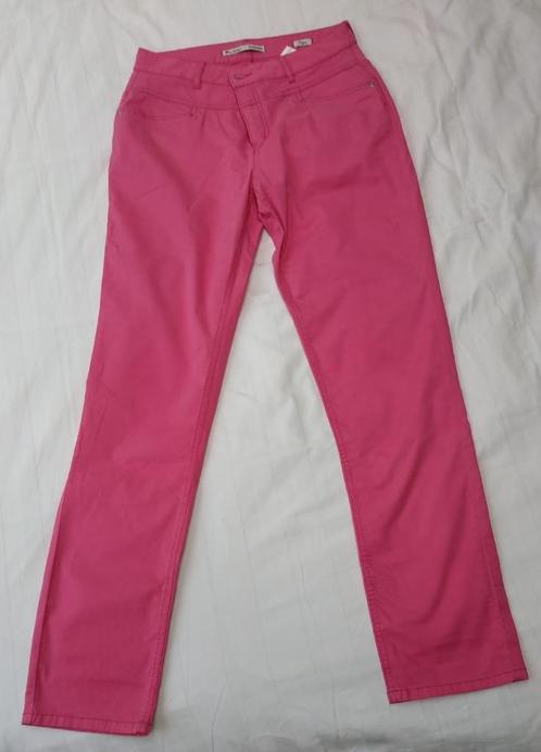Rosner broek M, 40, straight leg. Fel roze. Met stretch., Kleding | Dames, Broeken en Pantalons, Gedragen, Maat 38/40 (M), Roze