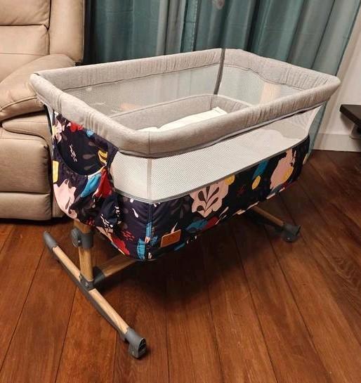 Lionelo Leonie Babybedje + Matras - Reisbedje, Kinderen en Baby's, Babywiegjes en Ledikanten, Zo goed als nieuw, Reisbedje, Ophalen of Verzenden