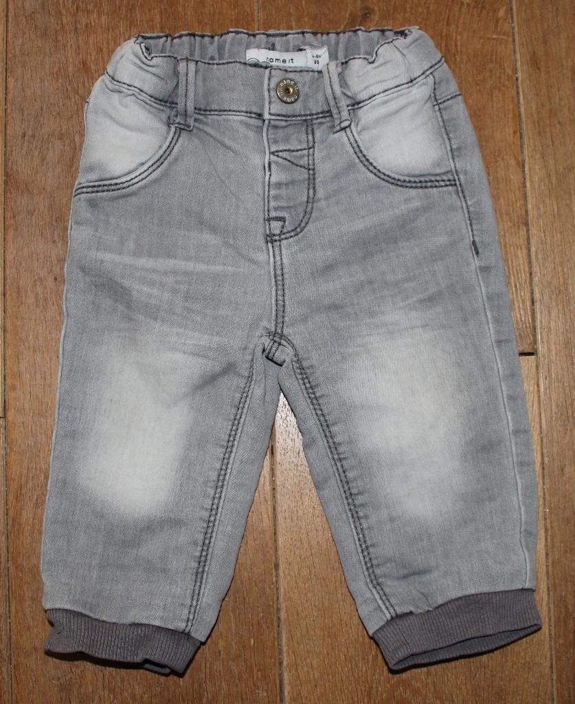 Jog denim spijkerbroek van Name It 68, Kinderen en Baby's, Babykleding | Maat 68, Gebruikt, Jongetje, Broekje, Ophalen of Verzenden
