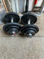 Set bumbells domyos, Sport en Fitness, Fitnessmaterialen, Ophalen, Zo goed als nieuw