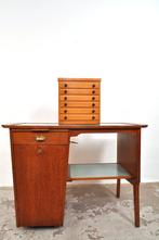 Vintage sieradenkastje beuken ladekastje kast jaren 50, Huis en Inrichting, Kasten | Ladekasten, Minder dan 50 cm, Gebruikt, 5 laden of meer