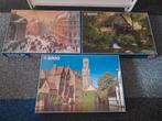 3x puzzels 1000 stukjes Jumbo, Ophalen of Verzenden, 500 t/m 1500 stukjes, Gebruikt, Legpuzzel