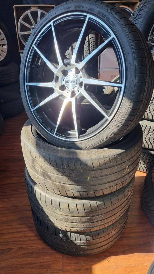 19" Dotz Spa Ford velgen met zomerbanden 5x108, Auto-onderdelen, Banden en Velgen, Banden en Velgen, Zomerbanden, 19 inch, 235 mm