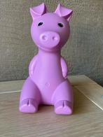 Vintage IKEA spaarvarken roze, Ophalen of Verzenden, Zo goed als nieuw, Steen, Aardewerk of Keramiek, Dier