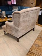 *OPRUIMING* Loveseat Grand Duc Stof Taupe €599,- NU €499, (1, Huis en Inrichting, Fauteuils, Landelijke loveseat fauteuil grand duc stof taupe gratis bezorgd