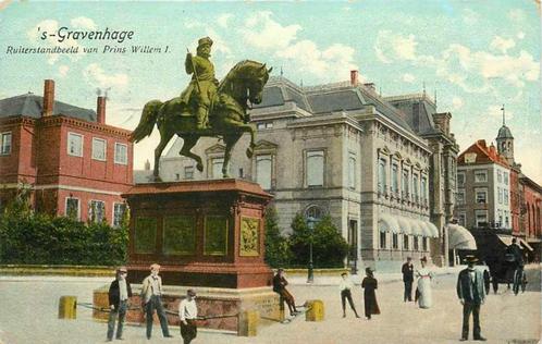 (377-444-033) Den Haag Ruiterstandbeeld Prins Willem I, Verzamelen, Ansichtkaarten | Nederland, Zuid-Holland, Verzenden