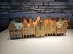 5 Hollandse grachtenpanden huizen N spoor modeltrein 1:160, Hobby en Vrije tijd, Overige merken, Gebruikt, Gelijkstroom of Wisselstroom