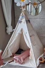 Tipi tent beige met speelkleed, Ophalen, Gebruikt
