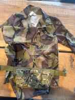 Carnavalskleding legerpak maat 140, Ophalen of Verzenden, Zo goed als nieuw, 134 t/m 140, Jongen of Meisje