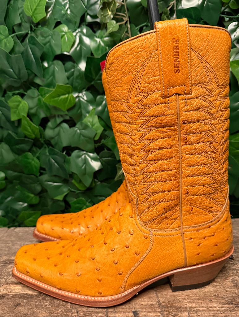 supergave aparte laarzen van struisvogelleer Sendra maat 41, Sendra, Overige kleuren, Boots, Nieuw